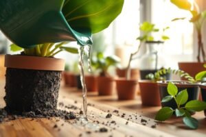Czy podlewać roślinę po przesadzeniu? 5 zasad, które ratują korzenie (i kiedy NIE podlewać)