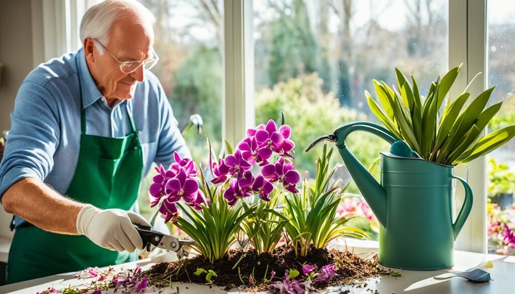 Pielęgnacja orchidei po kwitnieniu