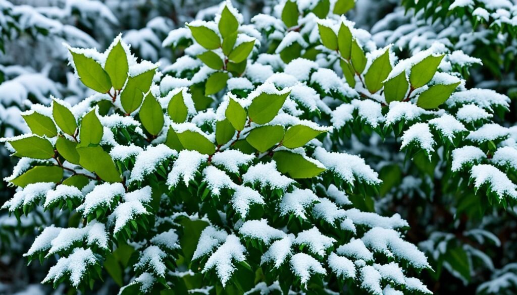 Mahonia krzew