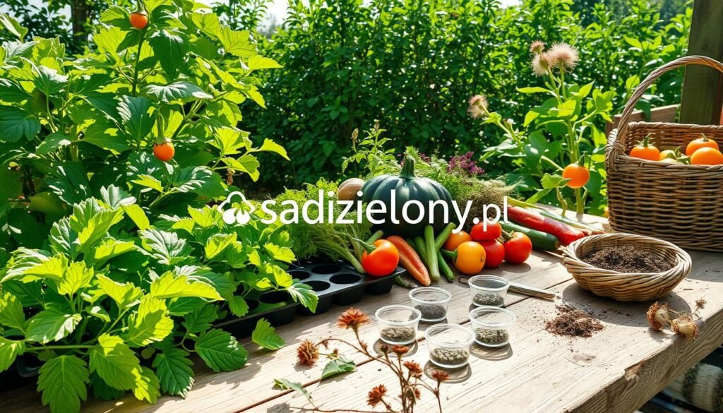 przygotowanie do zbioru nasion