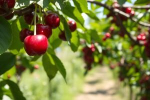 Czereśnie w ogrodzie – jak dbać o ich zdrowie w czasie suszy?