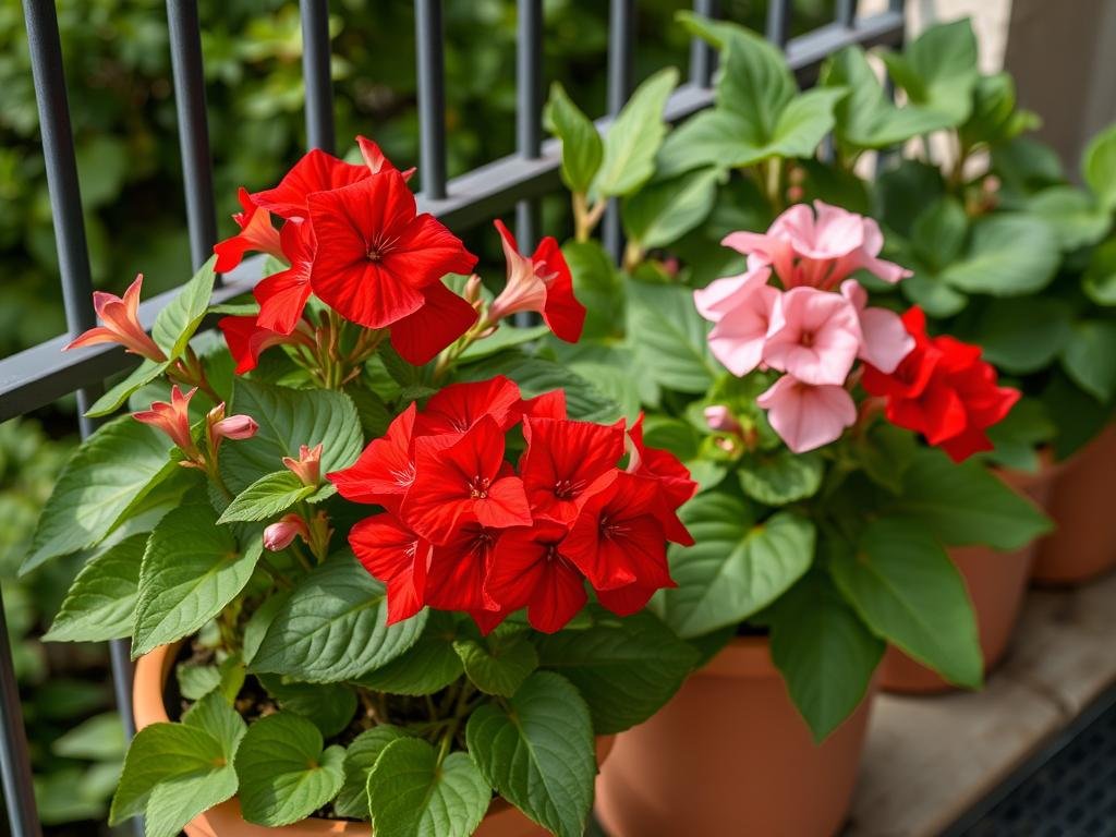Begonia bulwiasta i stale kwitnąca - TOP 15 kwiatów na balkon lub taras