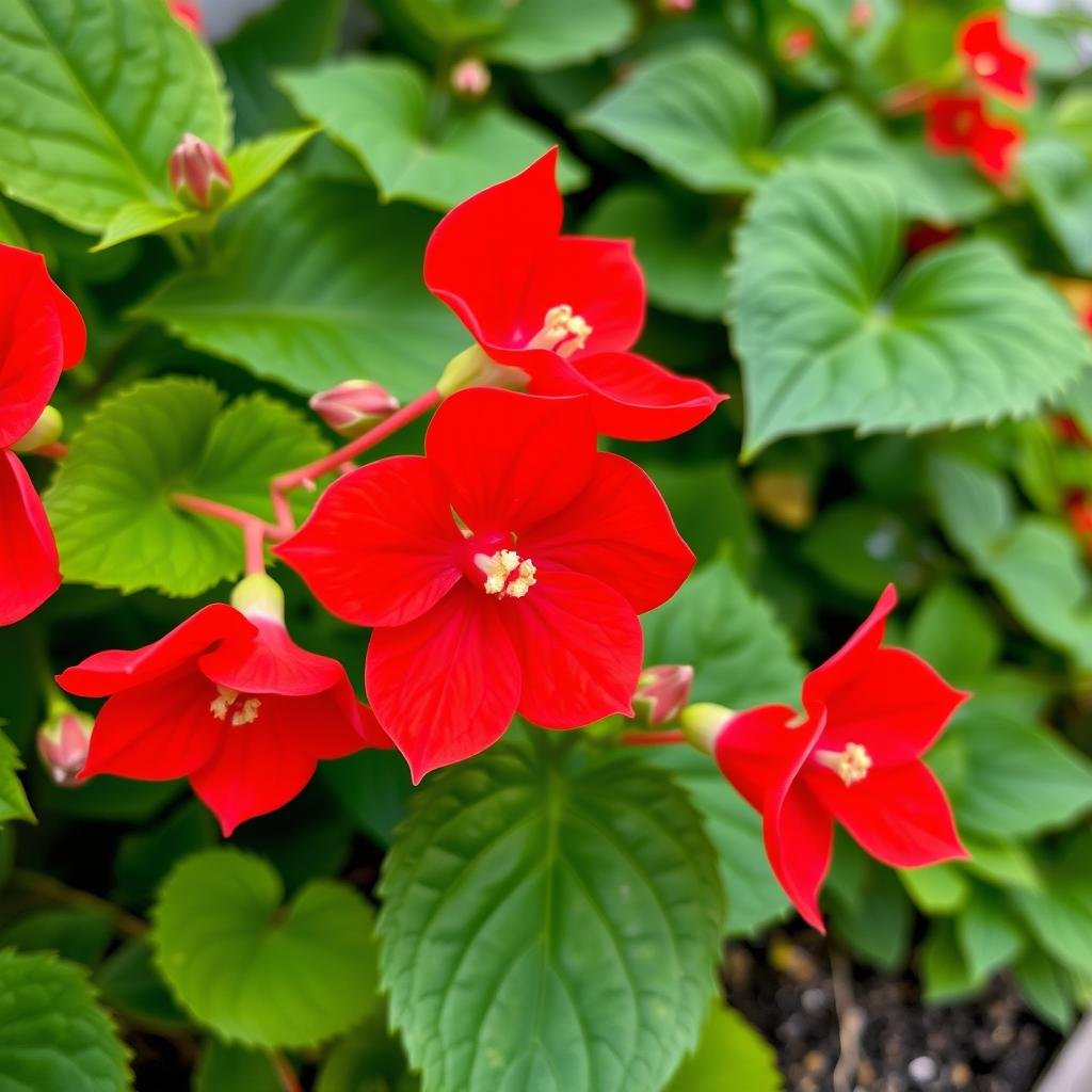 Begonia - idealna na zacieniony balkon - TOP 15 kwiatów na balkon lub taras