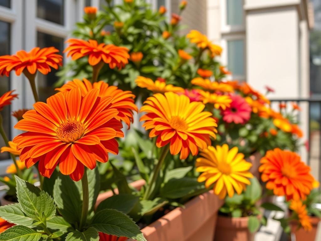 Gazania w intensywnych kolorach - TOP 15 kwiatów na balkon lub taras
