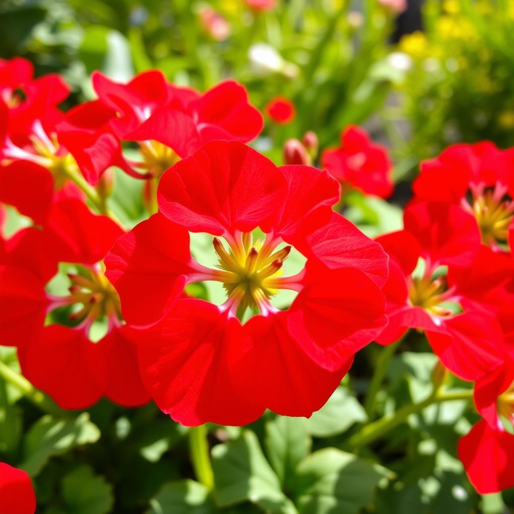 Pelargonia rabatowa - idealna dla początkujących - TOP 15 kwiatów na balkon lub taras
