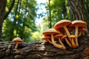 Shiitake na kłodach dębu: kompletny poradnik od nawiercania do pierwszego zbioru