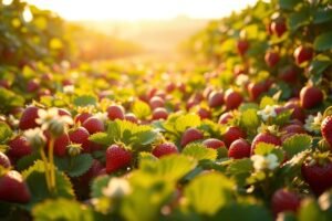 Truskawki bez chemii: strategie IPM na szarą pleśń i roztocza