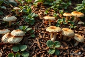 Uprawa na zrębkach w ogrodzie: boczniak, uszak, pioppino – metoda „bed run”