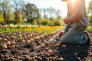 Kiedy sadzić tulipany w Polsce? Terminy + głębokość + rozstaw (bez mitów typu „na wiosnę”)