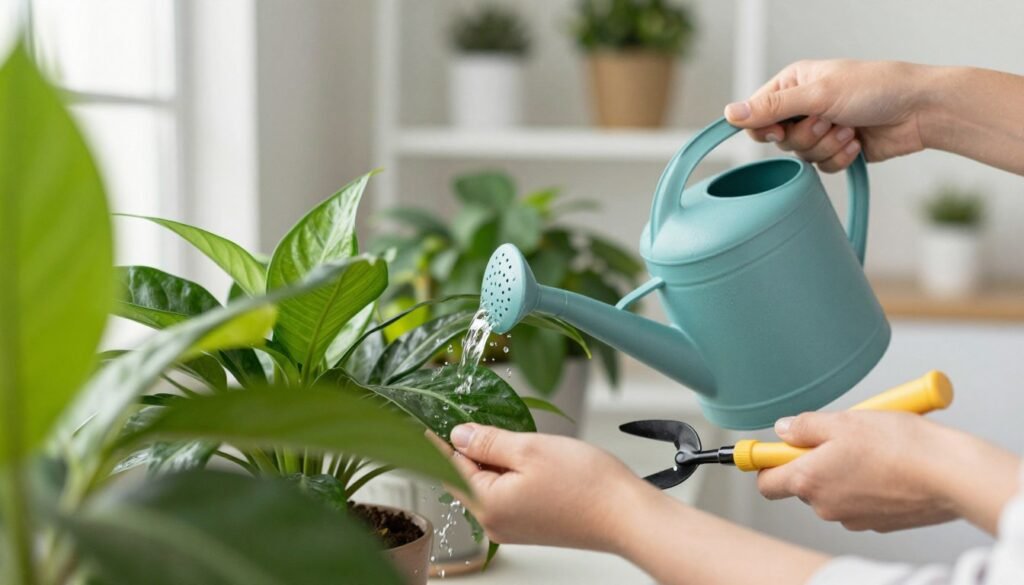 Pielęgnacja łatwych w uprawie kwiatów doniczkowych