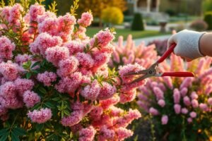 Tawuła japońska: cięcie na obfitsze kwitnienie i „odmładzanie” krzewu