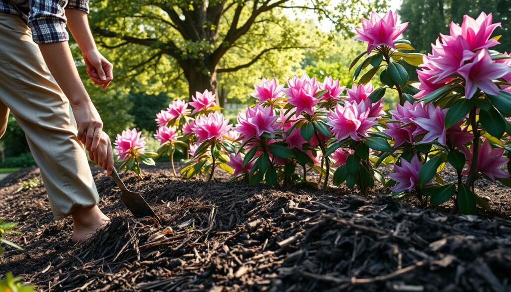 jak zakwasić ziemię pod rododendrony