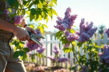 Lilak (bez): cięcie po kwitnieniu, odmładzanie i jak uniknąć „łysienia” krzewu