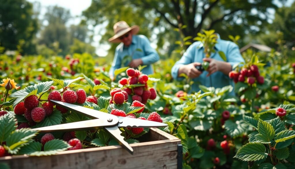kiedy przycinać maliny