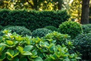 Zimozielone krzewy do cienia: TOP gatunki i pielęgnacja w trudnych miejscach