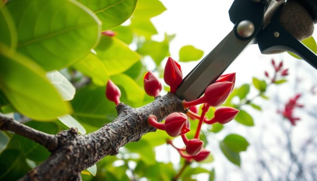 dereń biały cięcie na czerwone pędy dereń biały cięcie na czerwone pędy