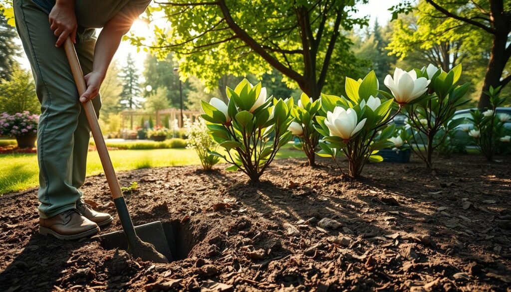 sadzenie magnolii sadzenie magnolii