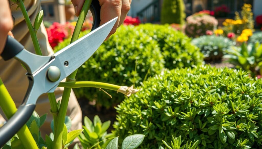 cięcie pędów pod kątem