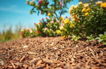 Ściółkowanie pod krzewami: kora, zrębki, kompost – co wybrać i jak grubo sypać