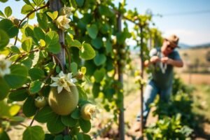 Kiwi odporne (aktinidia): jak ciąć i zapylać, żeby doczekać się owoców