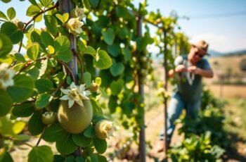 Kiwi odporne (aktinidia): jak ciąć i zapylać, żeby doczekać się owoców