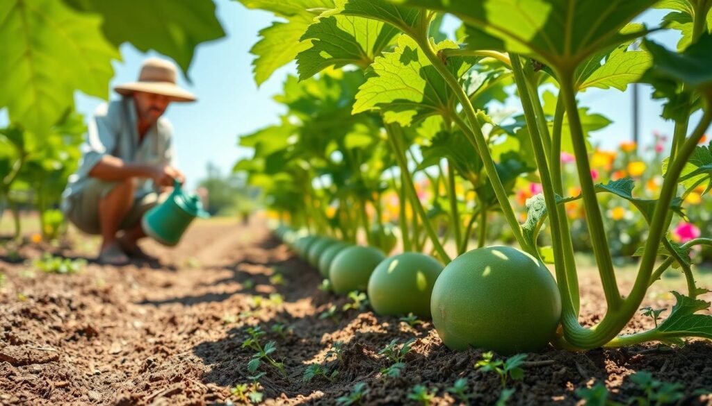 podlewanie melonów podlewanie melonów