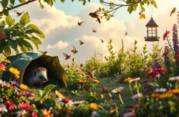 Ogród dla jeży, ptaków i owadów – jak wspierać naturę na własnej działce Ogród dla jeży, ptaków i owadów – jak wspierać naturę na własnej działce